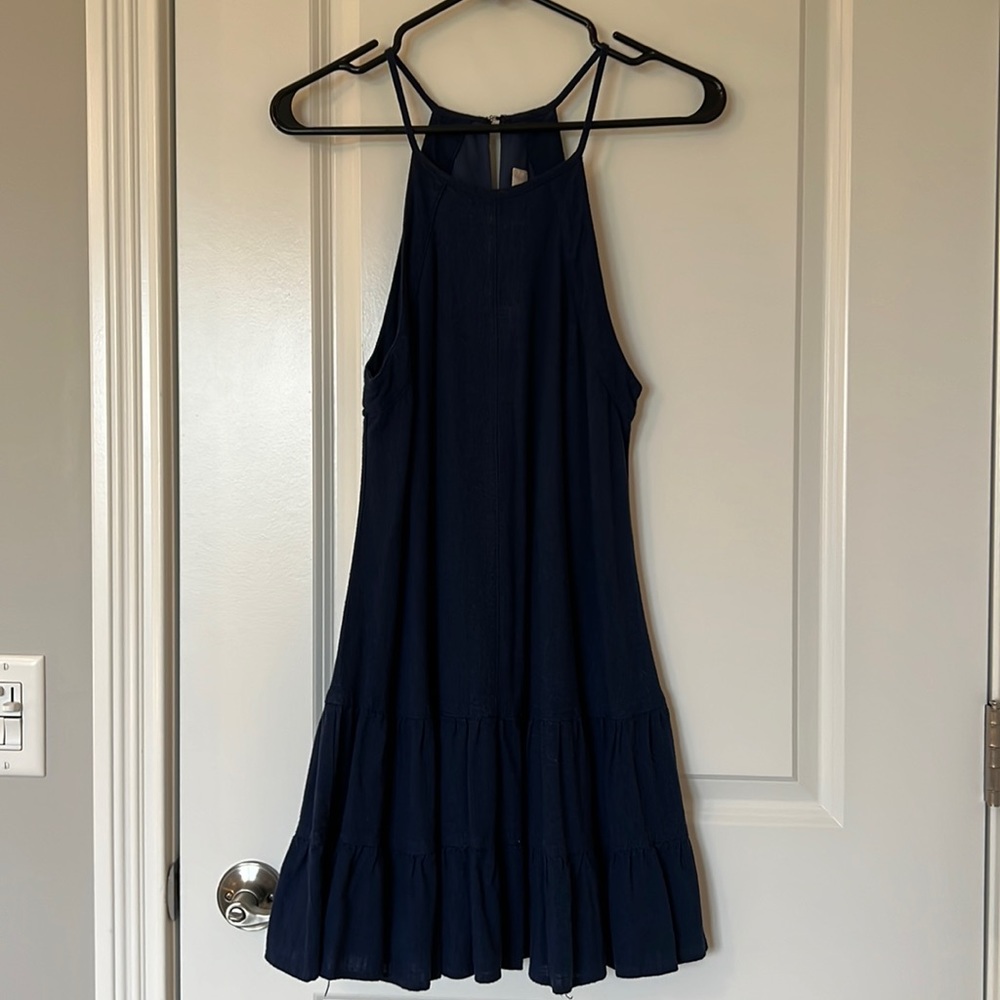 Altar’d State Navy MIDI Dress S